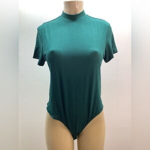 Popular 21 Size 2X Dark Teal Women's Bodysuit Top. New Without Tags.
